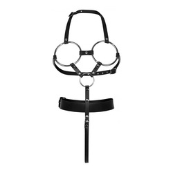 Laszives Leder-Geschirr