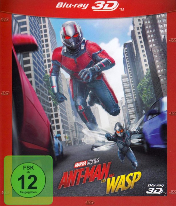Ant-Man 2 - Ant-Man and the Wasp (Blu-ray 3D), gebraucht, ohne Cover