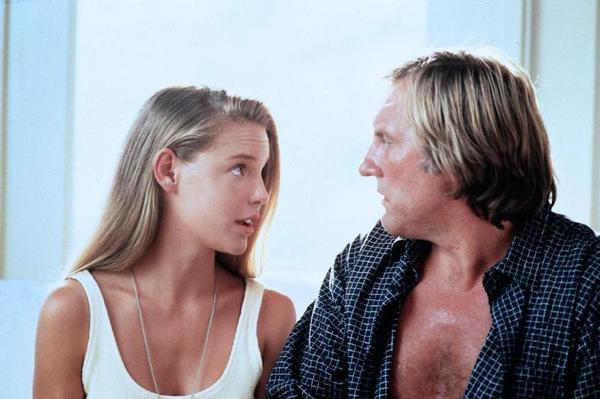 mit Depardieu in 'Daddy Cool' 1994 © Touchstone