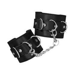 Bonded Leather Wrist or Ankle Cuffs