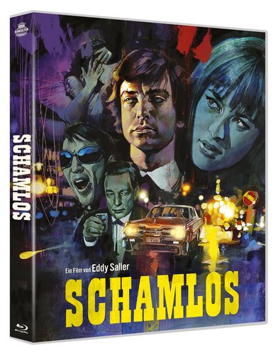Schamlos (1968) - Blu-ray Weltpremiere - Erstmals vollständig unzensiert - Scanavo Full-Sleeve Box - Ein Film von Eddy Saller mit Udo Kier, Rolf Eden und Marina Paal (Blu-ray Disc)