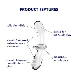 Satisfyer Double Crystal, 20 cm