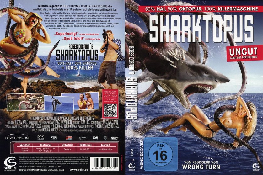 Sharktopus Vs Dinoshark.