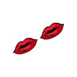 Selbstklebende Pasties Kisses, 1 Paar