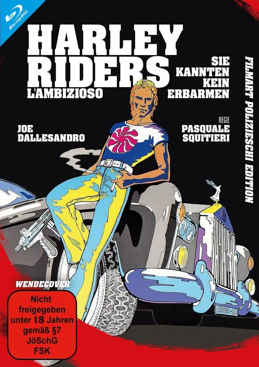 Harley Riders - Sie kannten kein Erbarmen (Filmart Polizieschi Edition Nr.022) - Uncut - Deutsche Blu-ray-Premiere. Limited Ed. 1000 Stück - Mit Joe Dallesandro (Blu-ray Disc)