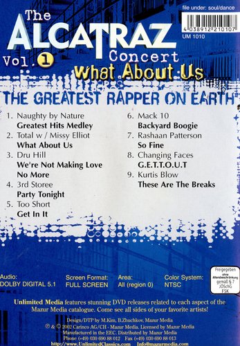 The Alcatraz Concert Vol. 1 (+ CD) (DVD)