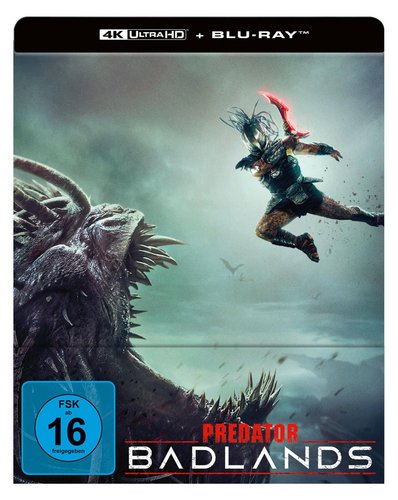 Predator: Badlands - Limitiertes Steelbook (4K Ultra HD) (Blu-ray 4K Ultra HD)