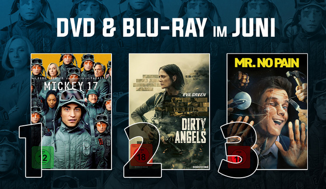 DVD & Blu-ray Charts Juni 2025: WUNDERSCHÖNER und beeindruckend gut - Juni Charts