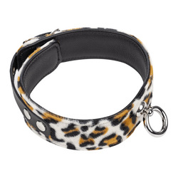 Lederhalsband mit O-Ring