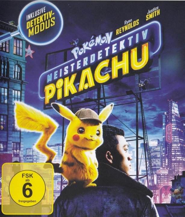 Pokémon Meisterdetektiv Pikachu (Blu-ray), gebraucht
