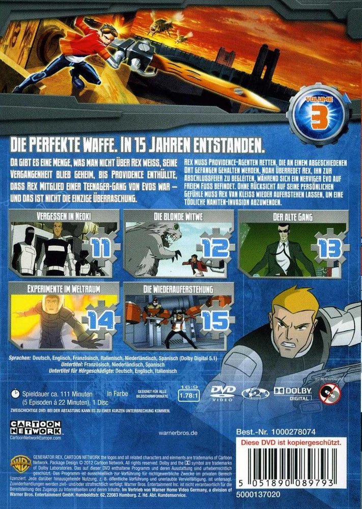 Generator Rex: Volume 1 (DVD) 