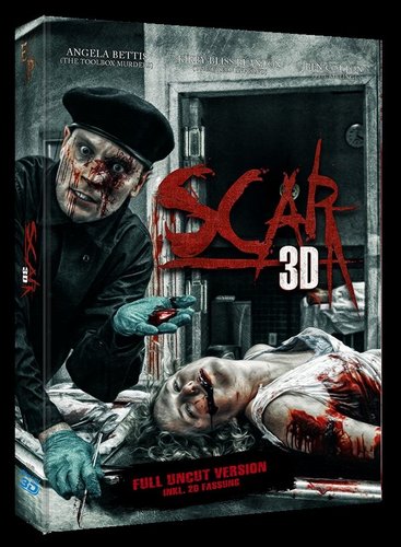 Scar 3D Mediabook Cover B ( 3D + Normale 2D Kino-Fassung ) (Blu-ray Disc)