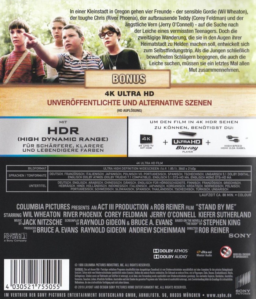 Stand By Me Dvd Oder Blu Ray Leihen Videobuster De