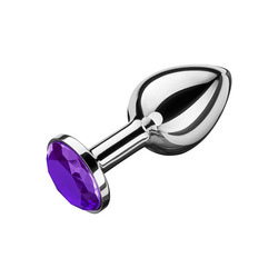Kleiner Edelstahl-Buttplug, 7,5 cm