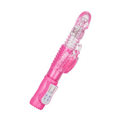 Stoßender Perlenvibrator, 26 cm