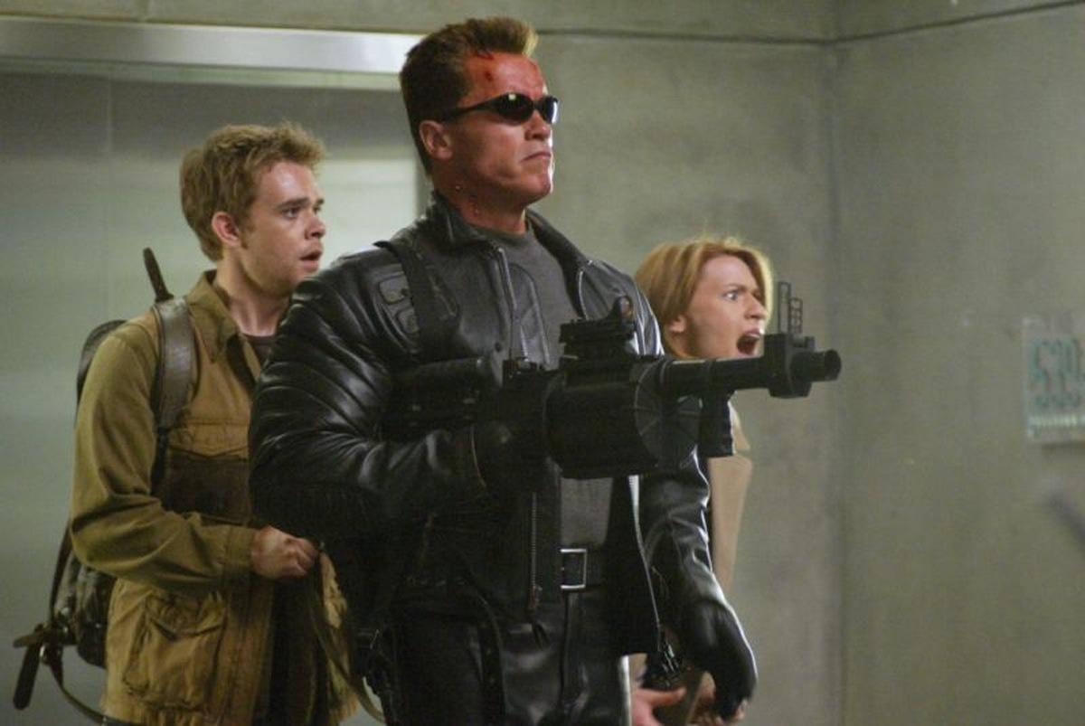 Arnold Schwarzenegger, Nick Stahl und Claire Danes in 'Terminator 3' © Columbia Tristar (USA 2003)