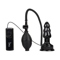 The Knight Inflatable Vibrating Plug, 13 cm