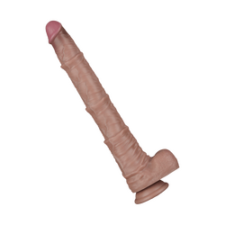 16&quot; Dual Layered Silicone Cock XXL, 40,5 cm