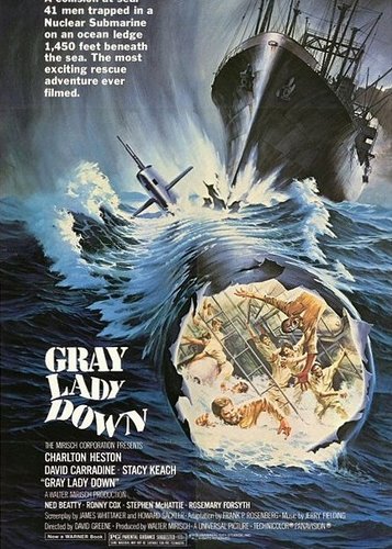 Gray Lady Down - U-Boot in Not - Poster 1