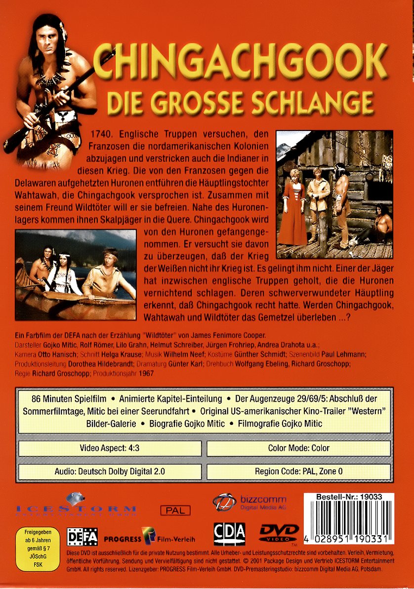 Chingachgook Die Große Schlange