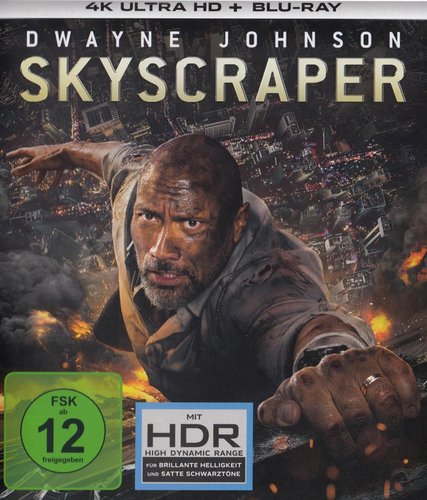 Skyscraper (4K UHD), gebraucht, ohne Cover