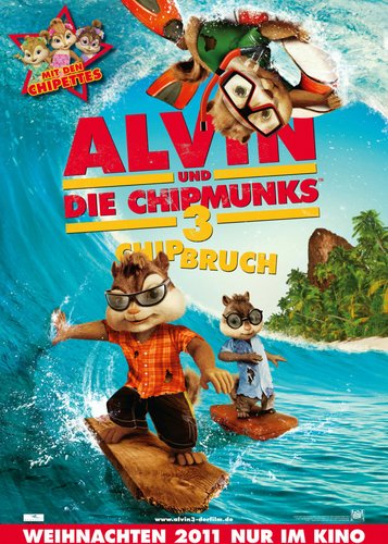 Alvin und die Chipmunks 3 - Poster 1