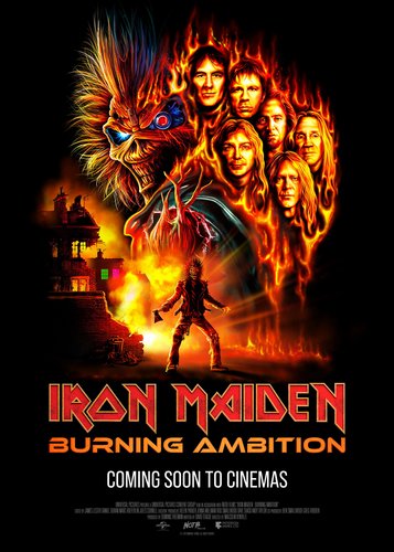 Iron Maiden - Burning Ambition - Poster 1