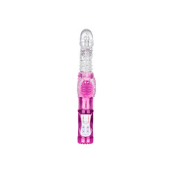 Stoßender Perlen vibrator, 25,5 cm