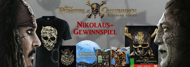 Nikolaus-Gewinnspiel: Ahoi, Kameraden! Jetzt Mega-Fanpakete gewinnen