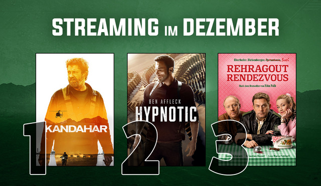 Streaming-Charts Dezember 2023: Sci-Fi bis Lovestory: Streaming-Charts Dezember 2023