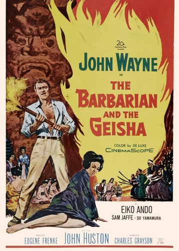 Der Barbar und die Geisha - Poster 1