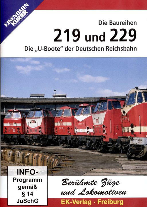 Die Baureihen 219 und 229 - Die "U-Boote" der Deutschen Reichsbahn (DVD)