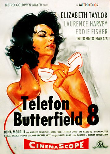 Telefon Butterfield 8 - Poster 1