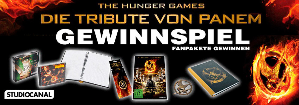 Tribute von Panem Gewinnspiel: Möge das Glück mit euch sein: Die Gewinne von Panem!