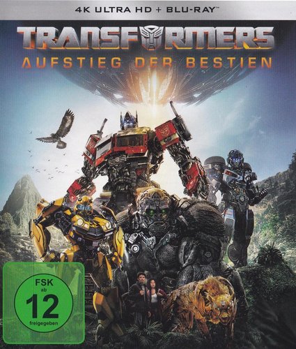Transformers - Aufstieg der Bestien (4K UHD), gebraucht, ohne Cover