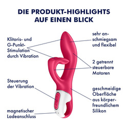 Satisfyer Embrace Me, 21 cm