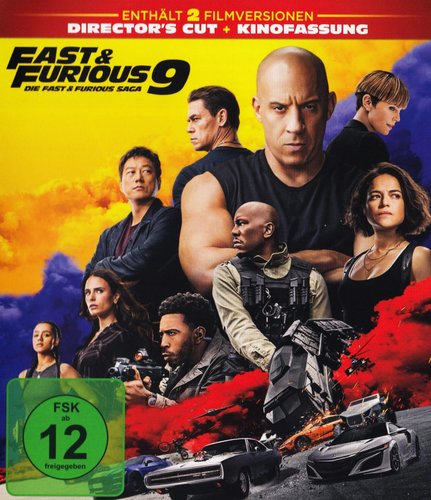 Fast &amp; Furious 9 - Director's Cut + Kinofassung (Blu-ray), gebraucht
