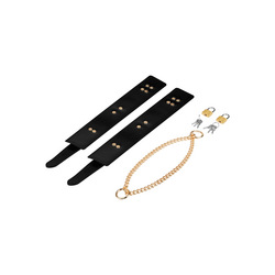 Luxuriöse Fessel mit Kette