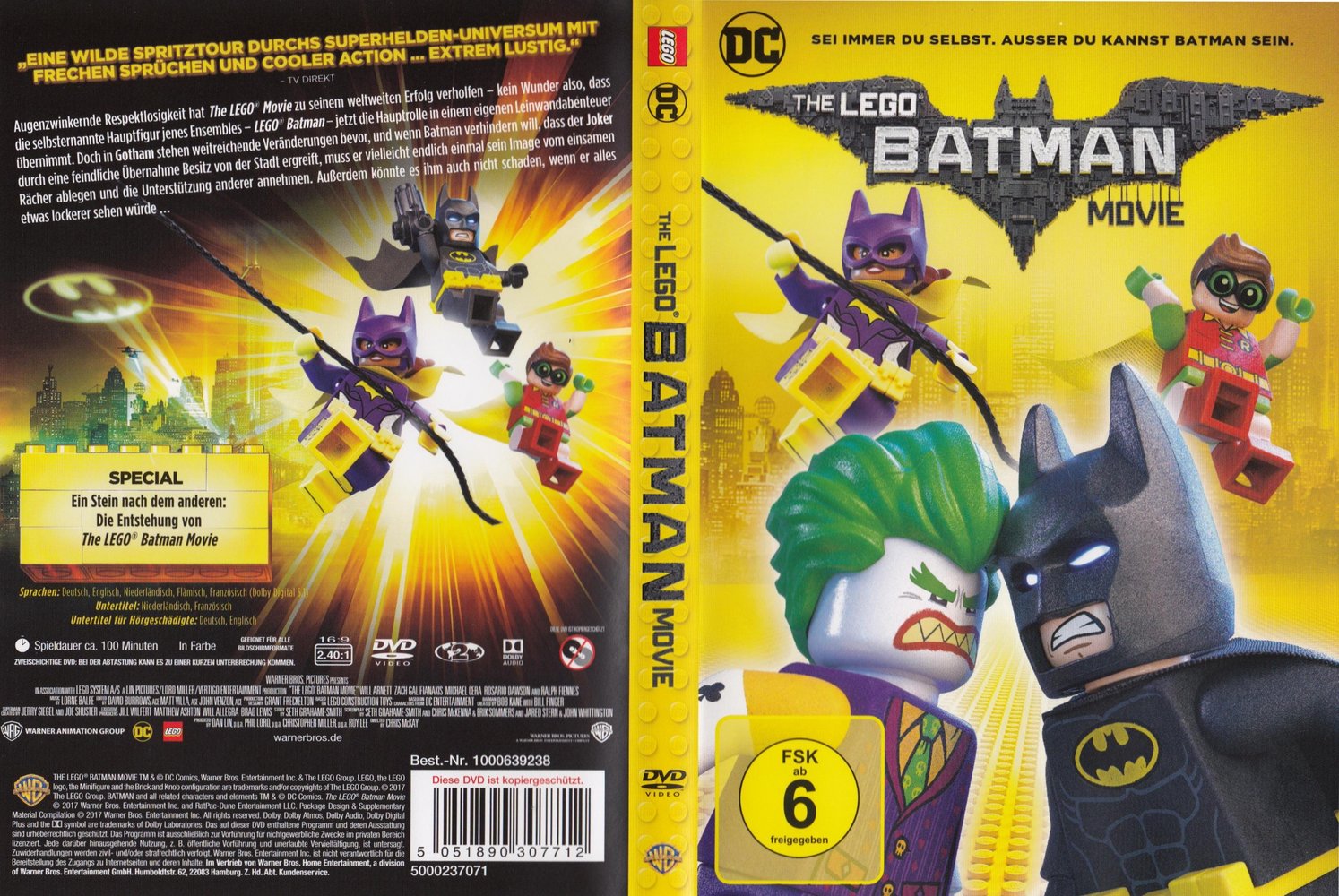 The Lego Batman Movie Trailer 4 (mit Will Arnett)