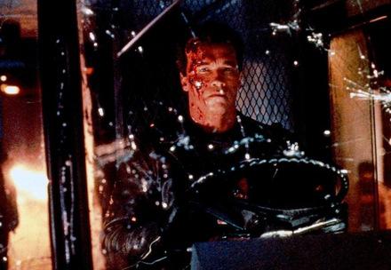 Arnie 1991 in 'Terminator 2' © Columbia Tristar