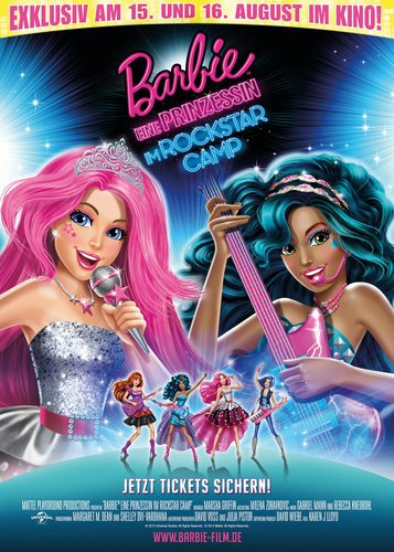 Barbie - Eine Prinzessin im Rockstar Camp - Poster 1