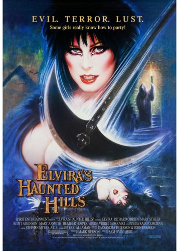 Elviras Haunted Hills - Poster 1