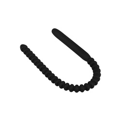 Strukturierter Dilator aus Silikon, 24 cm
