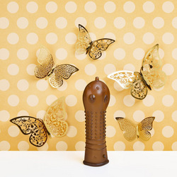 Genoppte Penishülle, 15 cm