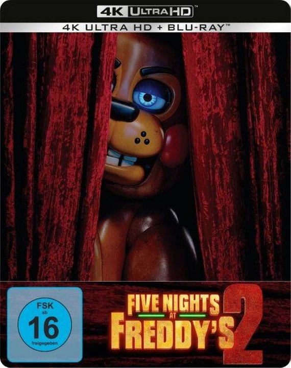 Five Nights at Freddy's 2 - Limitiertes Steelbook (4K Ultra HD) (Blu-ray 4K Ultra HD)