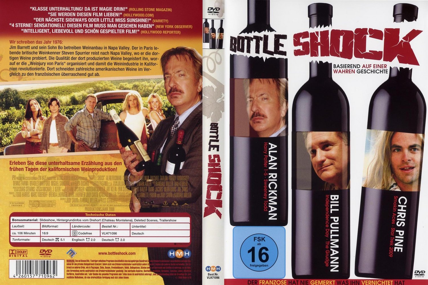 Bottle Shock: DVD oder Blu-ray leihen - VIDEOBUSTER