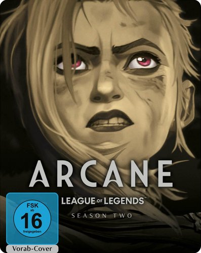 Arcane - League of Legends: Staffel 2 - Limitiertes Steelbook (3 4K Ultra HD) (Blu-ray 4K Ultra HD)