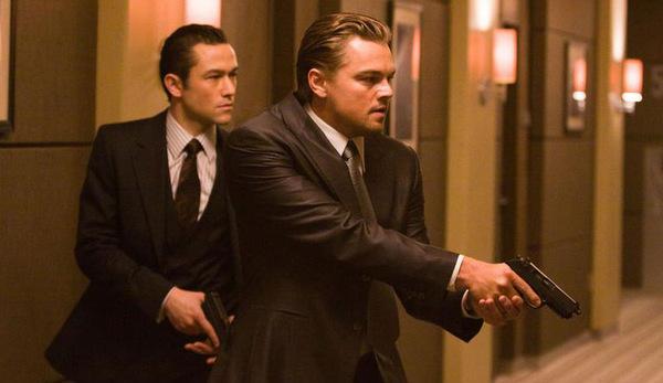 Gordon-Levitt mit DiCaprio 'Inception' 2010 © Warner