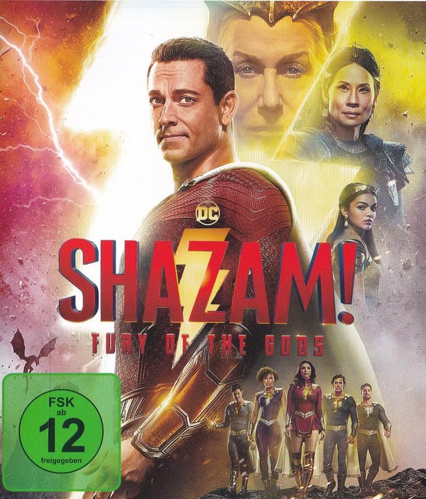 Shazam! 2 - Fury of the Gods (Blu-ray), gebraucht, ohne Cover