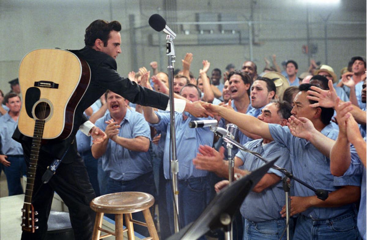 Joaquin Phoenix als Johnny Cash in 'Walk the Line' (USA 2005) © 20th Century Fox